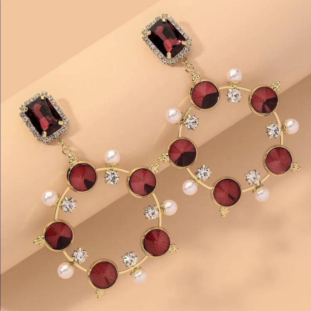 Ruby Earrings